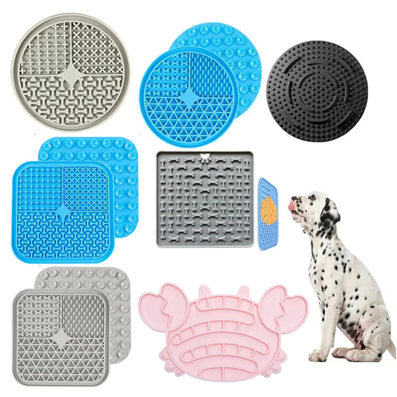 Pet Supplies Lick Pad for Dogs and Cats, Square/Round
