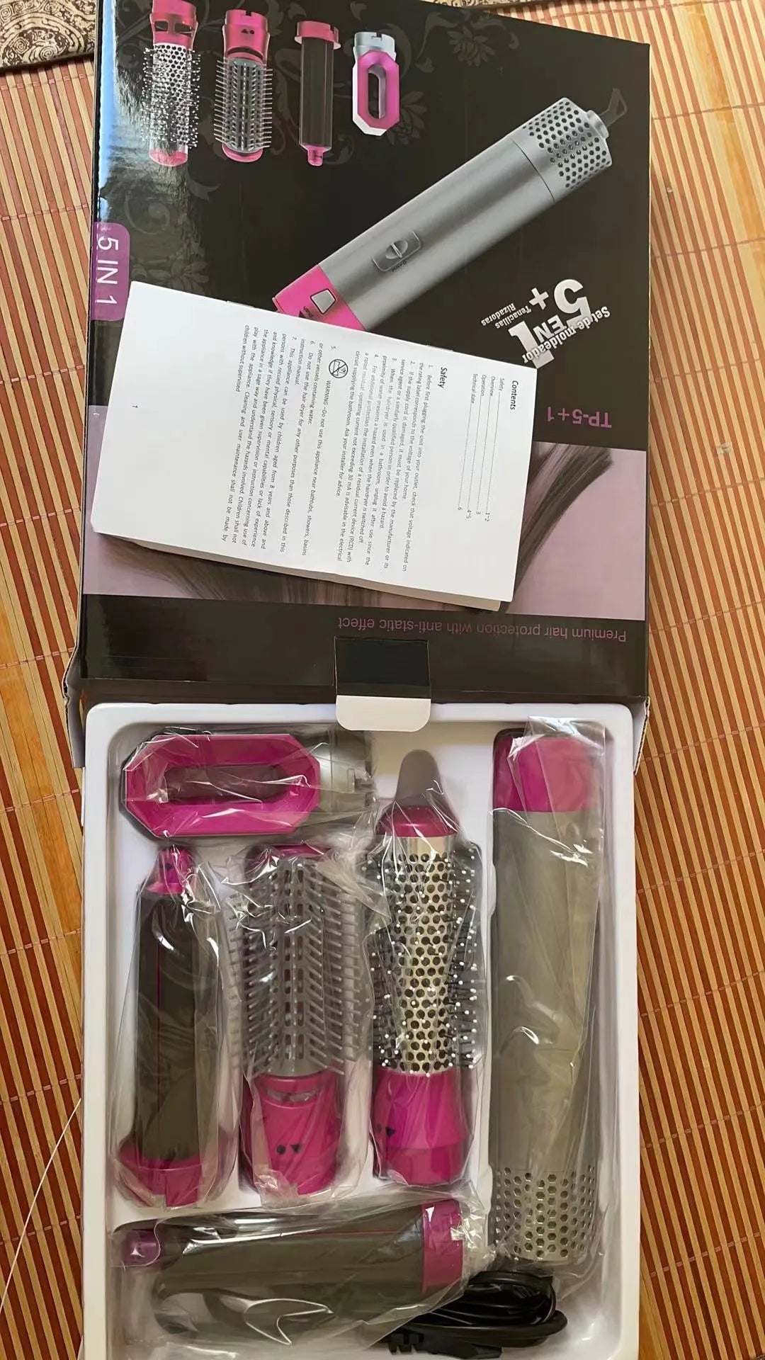 Five-in-one Hot Air Styler