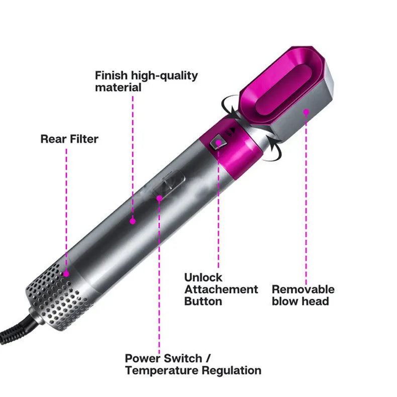 Five-in-one Hot Air Styler