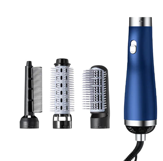 3-in-1 Negative Ion Hot Air Curling and Straightening Comb