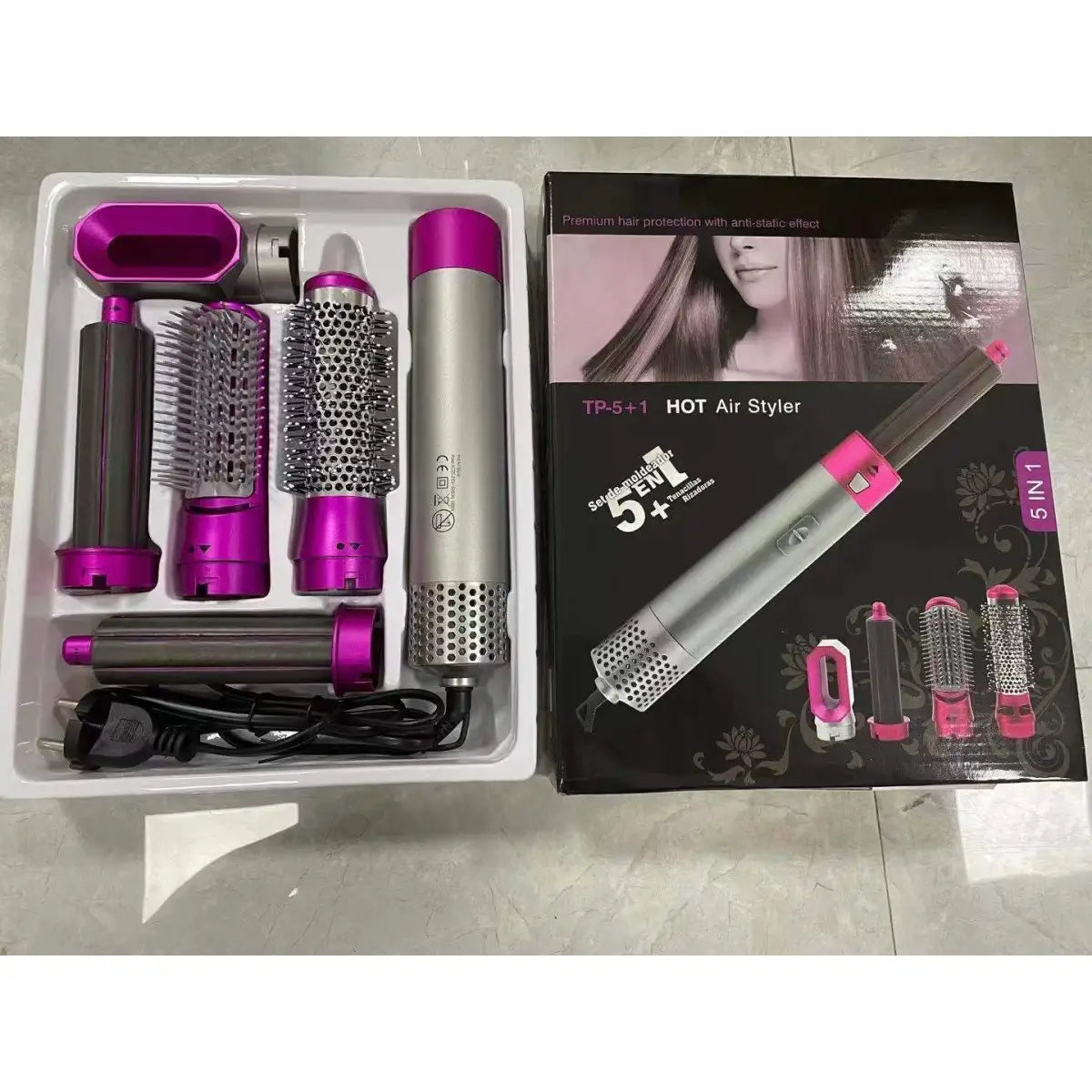 Five-in-one Hot Air Styler